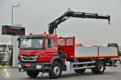 Ciężarówka Mercedes AXOR 1828/4X2/BOX+CRANE HIAB 144 / RADIO/EURO 5 platforma używana