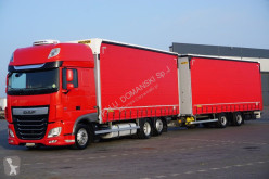 Ciężarówka DAF 106 / 460 / SSC / ACC / E 6 / ZESTAW PRZEJAZDOWY + remorque rideaux coulissants firanka używana