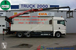 MAN TGX 26.480 EEV 6x4 Fassi F185BS22 10.9 m=1.47 t truck used flatbed