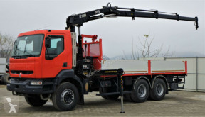 Kamión Renault Kerax 410 DXI*Pritsche6,30m+Kran/FUNK*To valník ojazdený