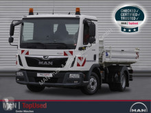 MAN three-way side tipper truck TGL 8.190 4X2 BB, 3-Seitenkipper Meiller, LGS