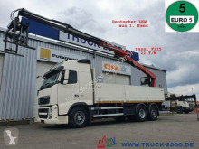 Camion plateau ridelles Volvo FH 12-430 Fassi F215 22T/M 1.Hand Deutscher LKW
