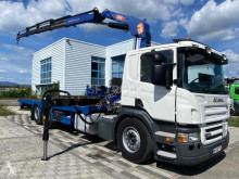 Camión Scania P 380 portamáquinas usado