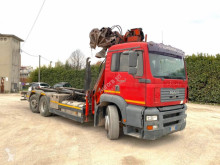 MAN hook arm system truck 460 SCARRABILE BALESTRATO ANTERIORE E PNEUMATICO P