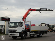Ciężarówka Mercedes AXOR 1833 /4X2/ BOX + CRANE PALFINGER PK15500/ platforma używana