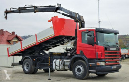 Ciężarówka Scania 94 230 Kipper 5,40m +Kran**Topzustand platforma używana