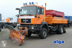 MAN 18.364 FALK 4x4, Schneeschild, Streuer, Allrad truck used three-way side tipper