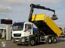 Грузовик MAN TGS 26.360/6X4-HYDRODRIVE/BORTMATI HIAB 166 платформа б/у