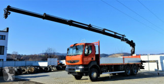 Camion plateau Renault Kerax 410 DXI*Pritsche7,10m+Kran/FUNK*To