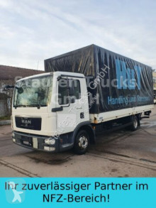 MAN tarp truck TGL 8.180 Pritsche/ Plane Klima LBW Euro5