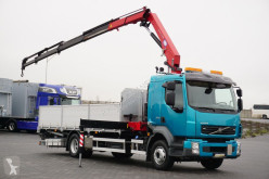 Volvo flatbed truck FL / 240 E 5 / SKRZYNIOWY + HDS / HMF 1220 K 5