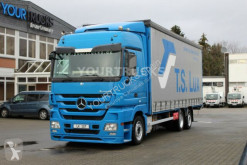 Teherautó Mercedes Actros 2541 MP3 E5 Megaspace/ Jumbo-Plane/2 Tank használt ponyvával felszerelt plató