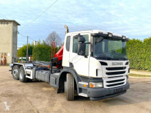 Teherautó Scania P 360 SCARRABILE BALESTRATO ANTERIORE E NEUMATIC használt billenőplató