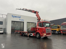 Camion Scania 114 380 + Fassi F380 platformă second-hand