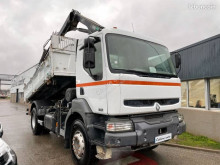 Teherautó Renault Kerax 380 használt hátra és egy oldalra billenő kocsi