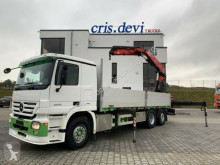 Camión Mercedes 2555 6x2 V8 Fassi F290 | Retarder | Euro 5 caja abierta usado