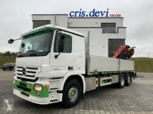 Mercedes 2555 6x2 V8 Fassi F290 | Retarder | Euro 5 truck used flatbed