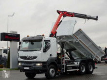 Ciężarówka wywrotka Renault KERAX 380 / 6X4/2 SIDED KIPPER+PALFINGER PK12000