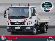 MAN three-way side tipper truck TGL 8.190 4X2 BB, Meiller Dreiseitenkipper