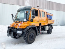 撒盐除雪车 Unimog U500 U 500 4x4 4x4, Doppelkabine, Winterdienstausstattung