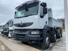 Vrachtwagen Renault Kerax 450 DXi tweedehands tweezijdige kipper