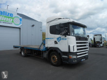 Camion plateau Scania 124 400