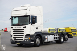 Ciężarówka Scania R 450 / E 6 / BDF / SC / ACC / AMA 7,3 M 3 OSIE podwozie używana