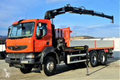 Ciężarówka Renault Kerax 410 DXI*Pritsche6,30m+Kran/FUNK*To platforma używana