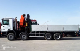 Mercedes flatbed truck 4141 PALFINGER 72002 + JIB
