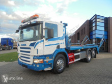 Teherautó Scania P270 / Container System / Manual / Euro 4 / 820.000 KM használt konténerszállító