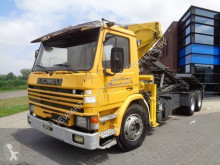Camión volquete Scania P92.320 Tipper / Crane / Full Steel / Manual / 6x2 / Euro 2