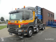 Camión Scania 124G400 / 8x2 / Kipper / Manual / Euro 2 / Full Steel volquete usado