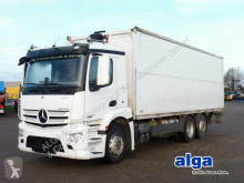 Ciężarówka platforma do transportu napojów Mercedes 2540 L antos 6x2, Schwenkwand, LBW 2,5to., Klima