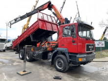 MAN 27.343 + Palfinger PK19000 C - 4x + Radio - TIPPER - STEEL SPRING - BIG AXLES - LAMES REDUCTEURS truck used tipper
