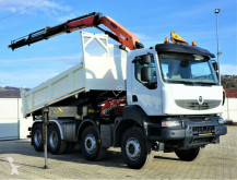 Camion Renault PREMIUM 370 DXI Kipper 5,10m+Kran*8x4! ribaltabile usato