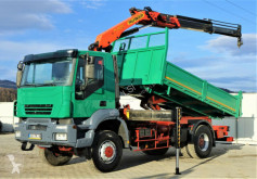 Грузовик Iveco TRAKKER 350 Kipper 4,50m+Kran/FUNK*4x4*Topzustan платформа б/у
