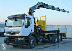 Camion plateau Renault Premium 370 DXI Pritsche 6,30m+Kran/Funk*