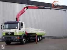 Camion MAN 20 284 - 11TM Kraan, Crane, Kran, Crue plateau occasion