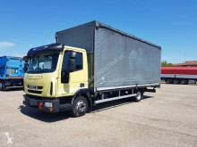 Teherautó Iveco Eurocargo 75 E 16 használt ponyvával felszerelt plató