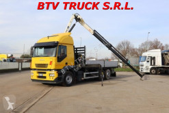 Camion plateau ridelles Iveco Stralis STRALIS 430 CASSONE FISSO CON GRU + RADIOCOMANDO