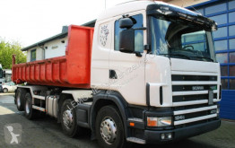 Scania tipper truck R124 GB 470 8x2 Kettenabroller EURO 3 Retarder