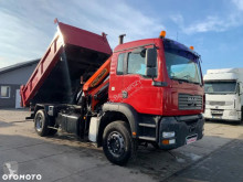 Camião MAN TGA 310 HDS PALFINGER PK11502 // WYWROT NA BOK I TYŁ // HYDROBURTA // SUPER STAN // basculante usado