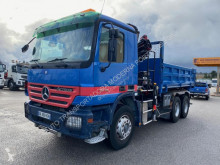 Teherautó Mercedes Actros 3336 használt hátra és egy oldalra billenő kocsi