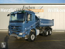 Mercedes hátra és két oldalra billenő kocsi teherautó 3344 AK,6x6, MEILLER 3-S-Kipper, Telligent,Klima