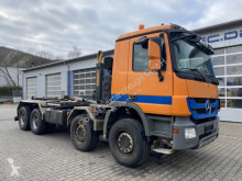 Camião Mercedes Actros 4144 8x4 Euro 5 Abrollkipper Hyva 30T poli-basculante usado