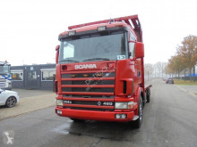 Scania plató teherautó 144 460 (2 BEDS -RETARDER - MANUAL GEARBOX)