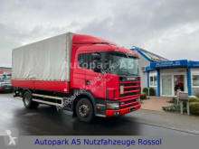 Kamión valník s bočnicami a plachtou Scania 94G 260 Pritsche + Plane Bordwände