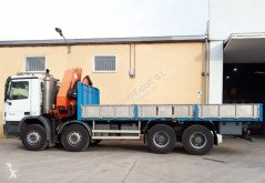 Camión caja abierta Mercedes 3236 8X4 PALFINGER PK 32080