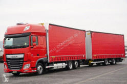 DAF tautliner truck 106 / 460 / SSC / ACC / E 6 / ZESTAW PRZEJAZDOWY + remorque rideaux coulissants