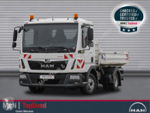 MAN three-way side tipper truck TGL 8.190 4X2 BB, Meiller Dreiseitenkipper